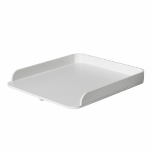Wickelplatte klein für Wood Kommode, 6 Schubladen, weiß